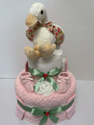 Darcy Duck Nappy Cake