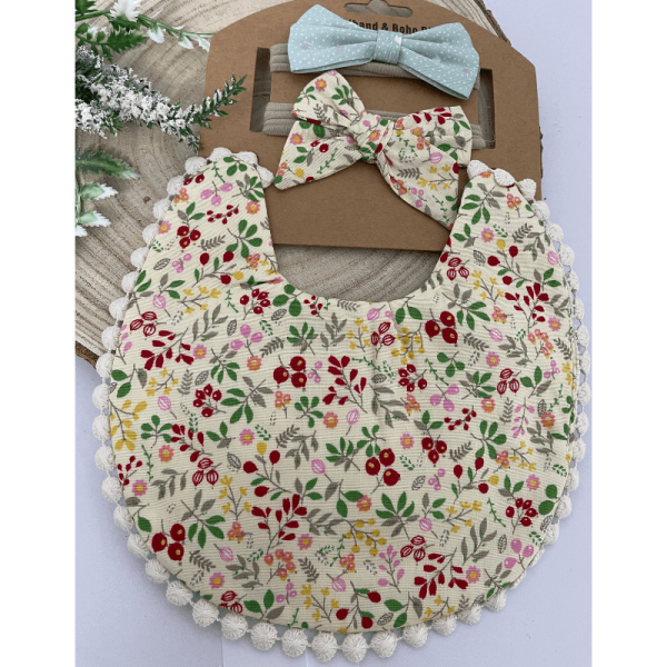 Floral Bib 6