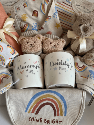 Rainbow Bear Baby Hamper
