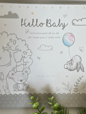 Hello Baby Milestone Journal