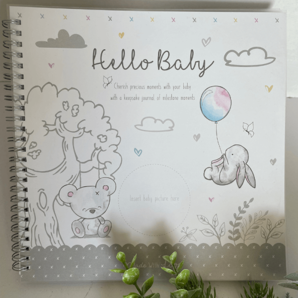 Hello Baby Milestone Journal